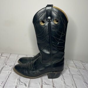 Black Western Cowboy Boots
